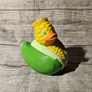 Rubba Ducks Kernell corn on the cob rubber duck